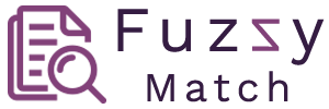 Fuzzy Match: Revolutionize Your Data Matching Process!